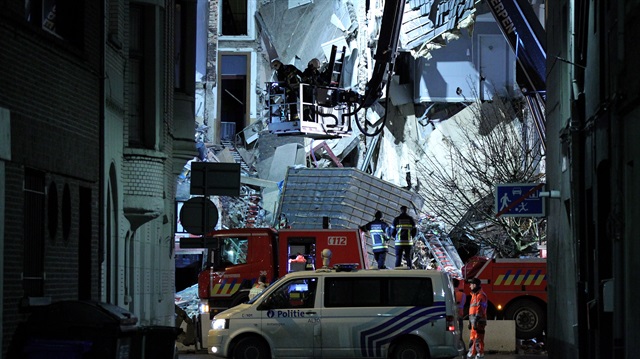 Belçika'da gerçekleşen patlamada 20 kişi yaralandı.