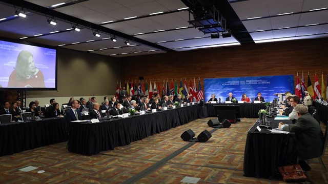 Dışişleri Bakanı Çavuşoğlu'nun da katıldığı Kanada'daki Kore Yarımadası'nın Güvenlik ve İstikrarı İçin Vancouver Dışişleri Bakanları Zirvesi