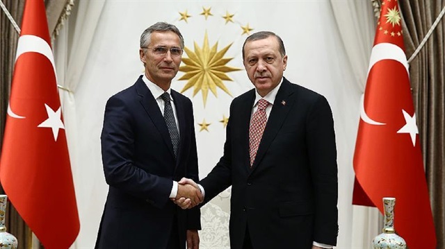 Turkish President ERdoğan and NATO chief Jens Stoltenberg 