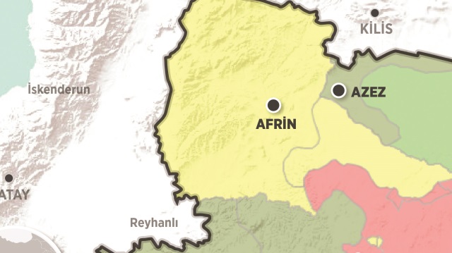Afrin, Suriye'nin kuzey batısında olan kent. Kentin nüfusu 50.000'in üzerindedir.
