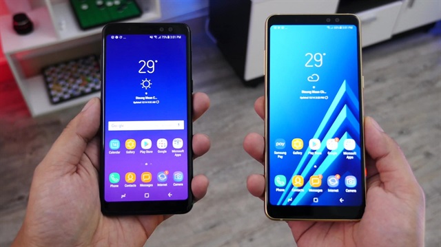 Samsung Galaxy A8 ve A8+