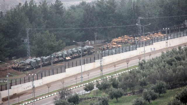 TSK, Afrin operasyonu için hazırlıklarını tamamladı.