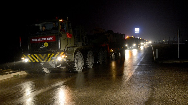 تعزيزات عسكرية تركية جديدة تصل المنطقة الحدودية مع سوريا
