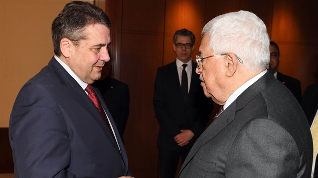 Arşiv: Filistin Devlet Başkanı Mahmud Abbas, Almanya Dışişleri Bakanı Sigmar Gabriel