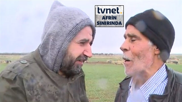 TVNET muhabiri Yılmaz Bilgen, Afrin'den kaçarak Türkiye'ye sığınan bir Türkmen ile röportaj yaptı. 