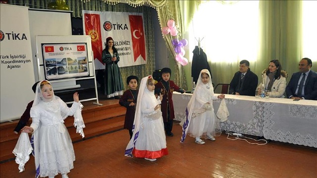 The Turkish state-run aid agency TIKA has renovated an international school in northern Kyrgyzstan