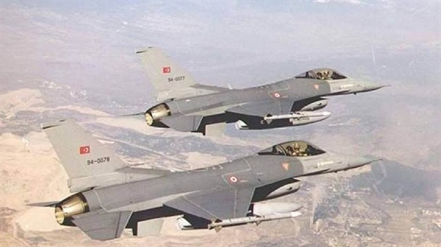 القوات الجوية التركية تواصل تحركاتها ضمن إطار "غصن الزيتون"