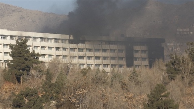 Kabil'deki bir otele düzenlenen saldırıda can kaybı yaşanmazken saldırganlardan üçü öldürüldü.