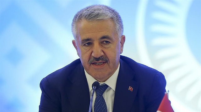 Ahmet Arslan, the Turkish Minister of Transport, Maritime Affairs, and Communications