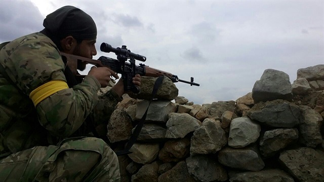 Türkiye'nin başlattığı Zeytin Dalı Harekatı'na Özgür Suriye Ordusu birlikleri de destek veriyor. 