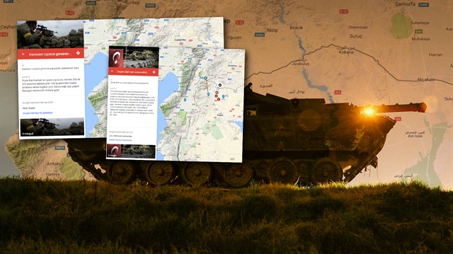 Afrin'deki terör unsurlarını temizlemek için başlatılan 'Zeytin Dalı Harekâtı'nda kritik öneme sahip noktaları 'statik harita'da işaretledik. 