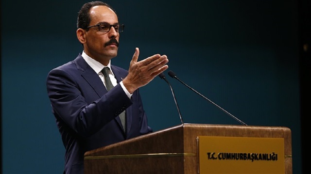 Turkish Presidential Spokesman İbrahim Kalın