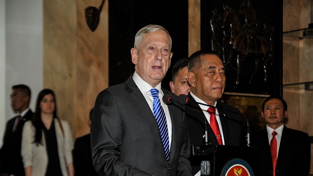 U.S. Defence Secretary James Mattis visits Indonesia