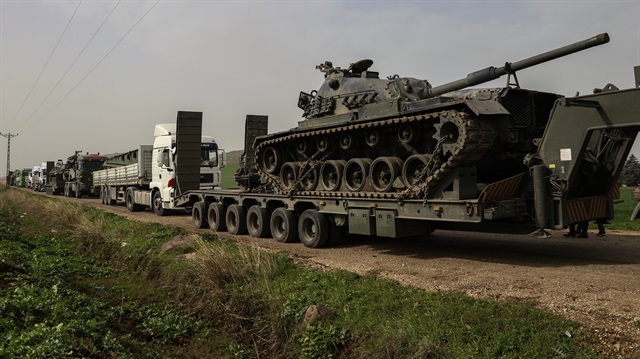 Milli silahlar, Afrin'de devam eden Zeytin Dalı Harekâtı'nda  göğsümüzü kabartıyor.