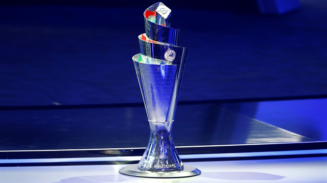 Uluslar Ligi kupası bugün yapılan kura çekiminde basına tanıtıldı.