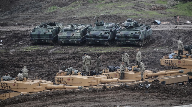 الجيش التركي يواصل إرسال تعزيزاته إلى منطقة عفرين في إطار "غصن الزيتون"