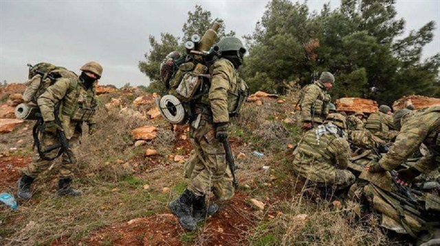 Özel birlikler Afrin'e doğru ilerleyişini sürdürüyor.