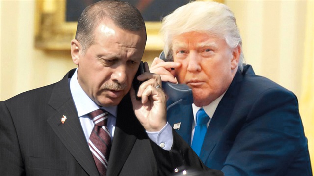 Erdoğan bugün ABD Başkanı Donald Trump ile bir telefon görüşmesi gerçekleştirecek. 