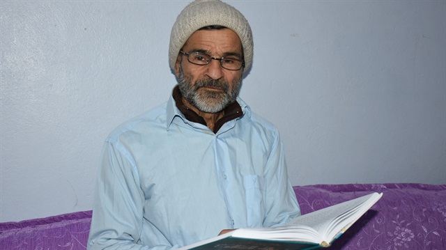 Suleyman Muhammad Omeroglu, 63, escaped violence by PYD/PKK terror group in Syria's northeastern Hasaka