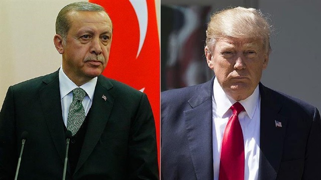 President Recep Tayyip Erdoğan and his American counterpart Donald Trump 