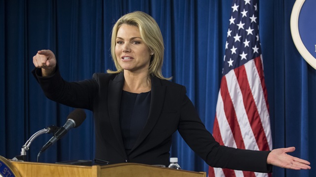 U.S. State Department Spokesperson Heather Nauert