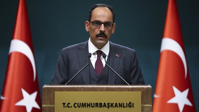 Turkish Presidential spokesman İbrahim Kalın