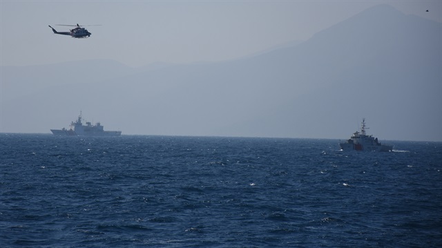 Yunan gemisi ve botları Kardak bölgesine sokulmadı.