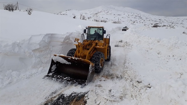 Elazığ’da kapalı köy yolları ulaşıma açıldı