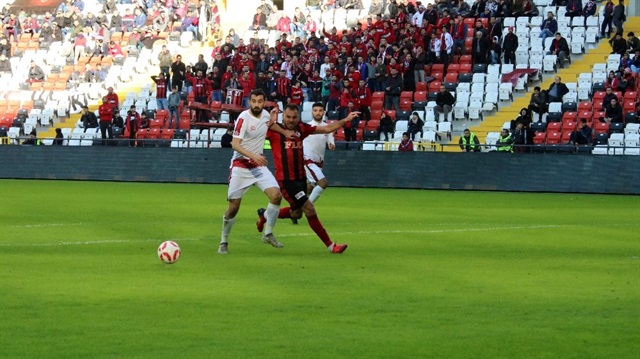 TFF 1. Lig: Gaziantepspor: 0 - Gazişehir Gaziantep: 4