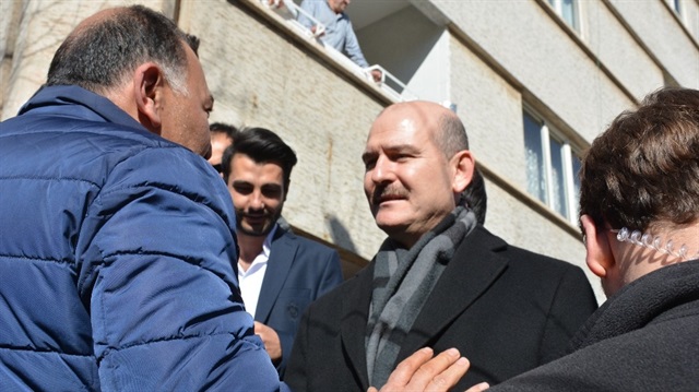 ​İçişleri Bakanı Soylu, Ekrem Görkem Karakan’ın ailesine taziye ziyaretinde bulundu.