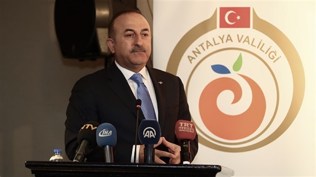 Turkey's Foreign Minister Mevlüt Çavuşoğlu