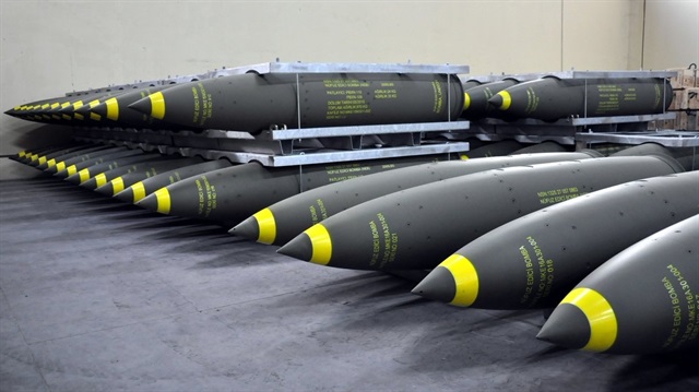 Nüfuz edici bombalar Türkiye'de üretildi. 