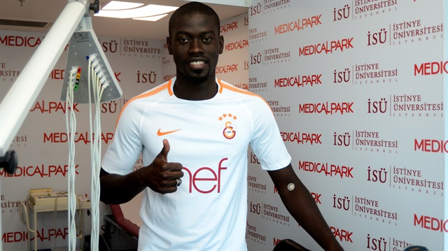 Galatasaray Ndiaye'yi sezon başında kadrosuna katmıştı.