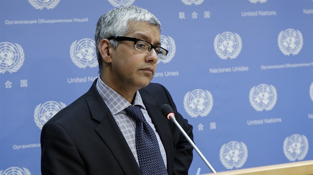 Birleşmiş Milletler Genel Sekreter sözcülerinden Farhan Haq