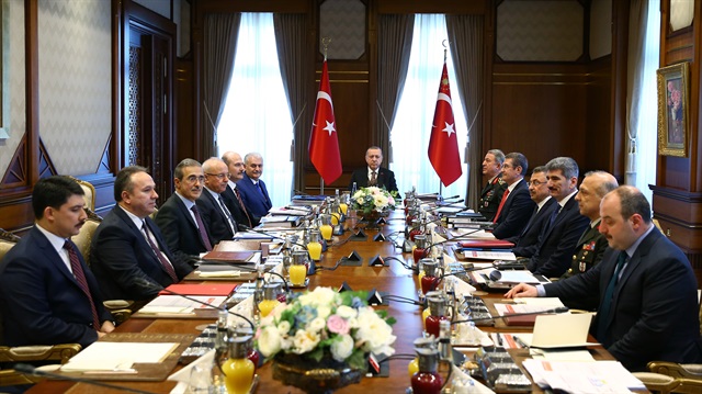 Cumhurbaşkanı Erdoğan, Savunma Sanayii İcra Komitesi Toplantısı'na katıldı.