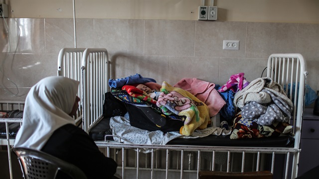 Gazze'de hastaneler kötü durumda