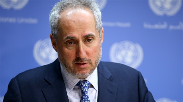 UN spokesman Stephane Dujarric