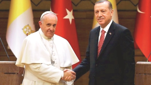 Papa Franciscus - Recep Tayyip
Erdoğan