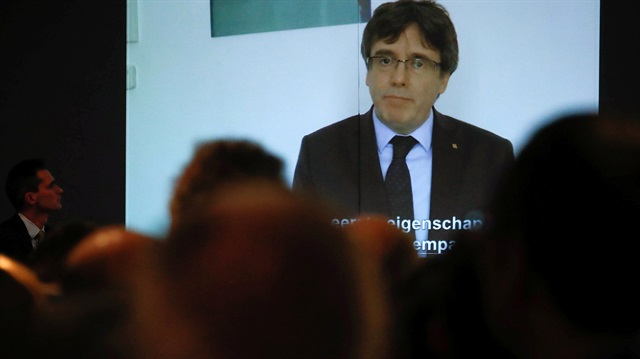 Eski Katalonya lideri Carles Puigdemont (Fotoğraf: Reuters)