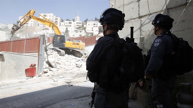 File Photo: Israel demolishes a building in Jerusalem