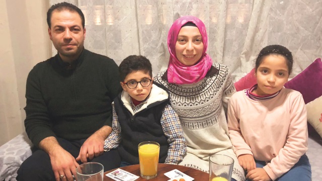 Ülkelerindeki iç savaştan  kaçarak Türkiye’ye yerleşen Haidar ailesi