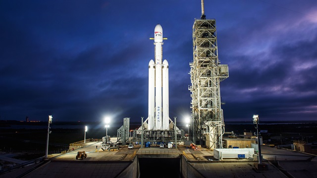 SpaceX'in ilk Falcon Heavy görevi için hazırladığı animasyon paylaşıldı