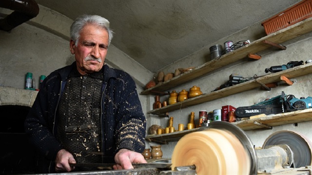 İsmail Keleş, çalışırken bütün dertlerinden arındığını ve rahatladığını dile getirdi. 