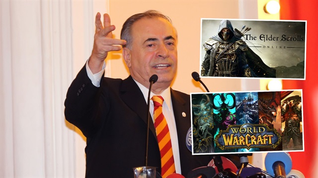 Galatasaray Başkanı, World of Warcraft’ta 84 seviyeye kadar ilerlediğini, şu aralar ise Elder Scrolls Online oynadığını açıkladı.  