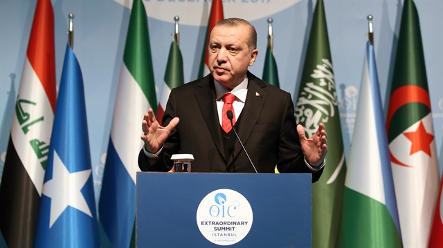 Arşiv: Cumhurbaşkanı Recep Tayyip Erdoğan, İstanbul'da düzenlenen İİT toplantısı sonrası konuşmuştur