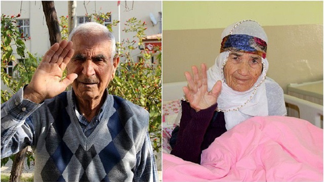 Rescued elderly from northern Syria thank Turkey
