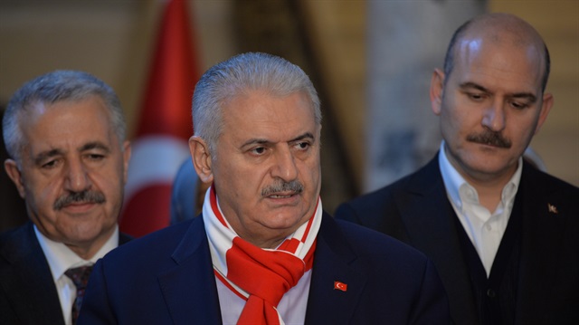 Prime Minister of Turkey Yildirim in Kilis

