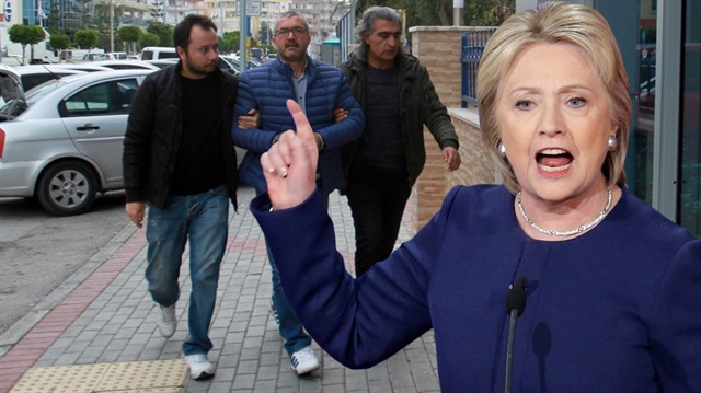 Hillary Clinton’a FETÖ üzerinden para aktaran eski belediye başkanı gözaltında.