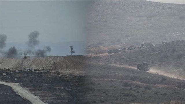 TSK, Afrin'deki PKK/PYD'li teröristlere yönelik Zeytin Dalı Harekatı'nı yürütüyor.