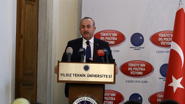 Dışişleri Bakanı Çavuşoğlu Yıldız Teknik Üniversitesi'nde açıklamalar yaptı